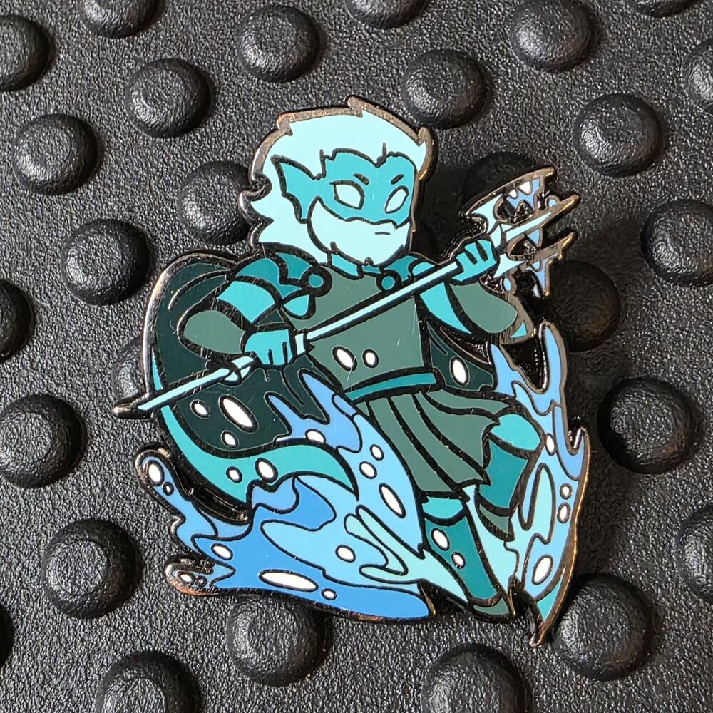 OSP Poseidon Enamel Pin Crowdmade OSP Merch Greek God